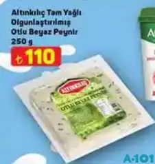 ALTINKILIÇ TAM YAĞLI OLGUNLAŞTIRILMIŞ OTLU BEYAZ PEYNİR 250 G